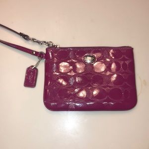Coach wristlet